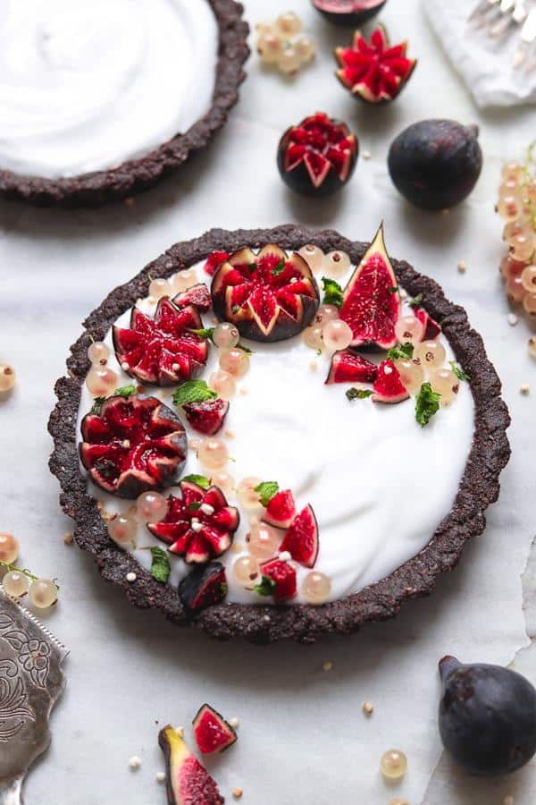 Raw Chocolate Tarts with Coyo Filling
