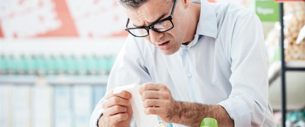 Man shocked by grocery shopping bill