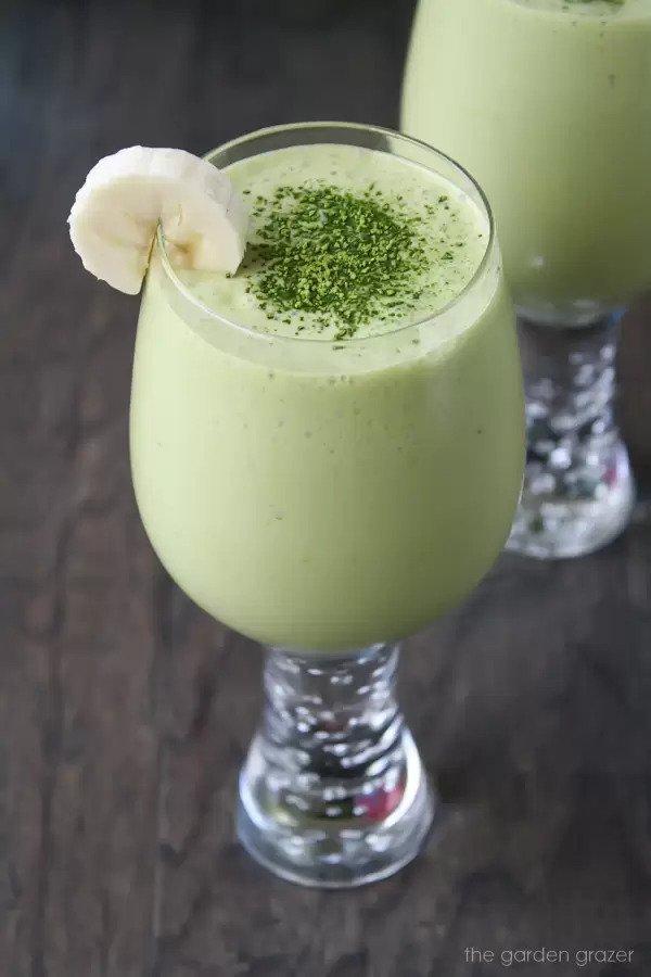 Coconut Vanilla Matcha Smoothie