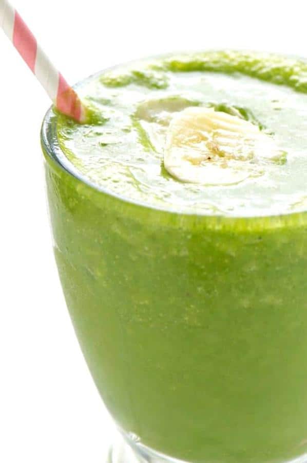 Green Tea Smoothie Recipe with Bananas and Matcha