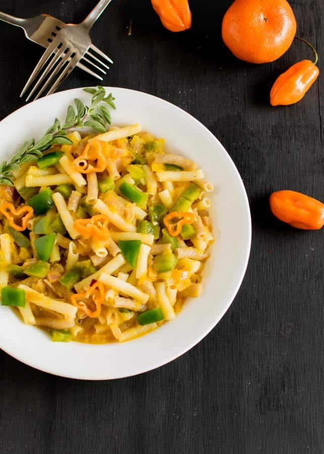 Orange Habanero Pasta