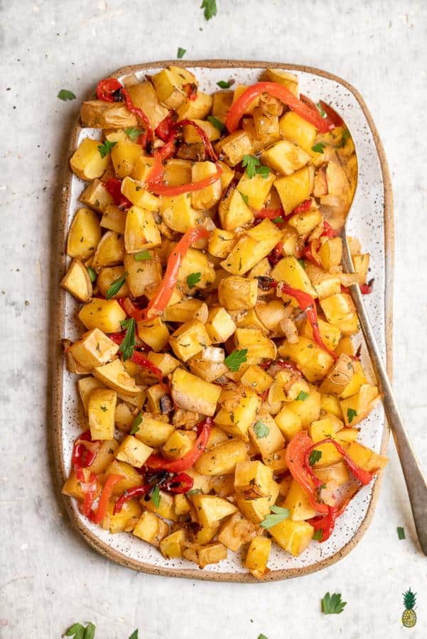 Oven Roasted Breakfast Potatoes