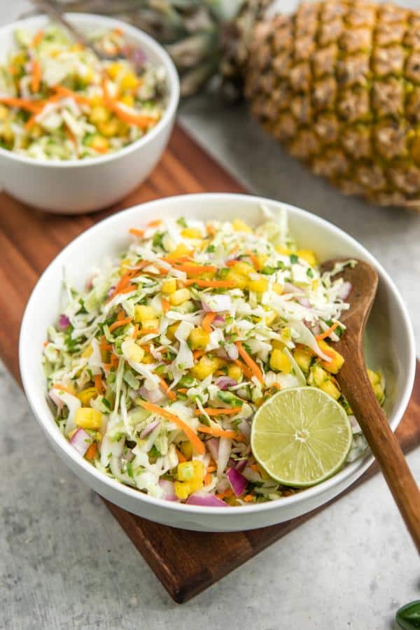 Pineapple Coleslaw