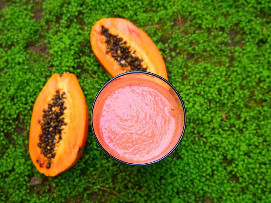 Raw Papaya Smoothie