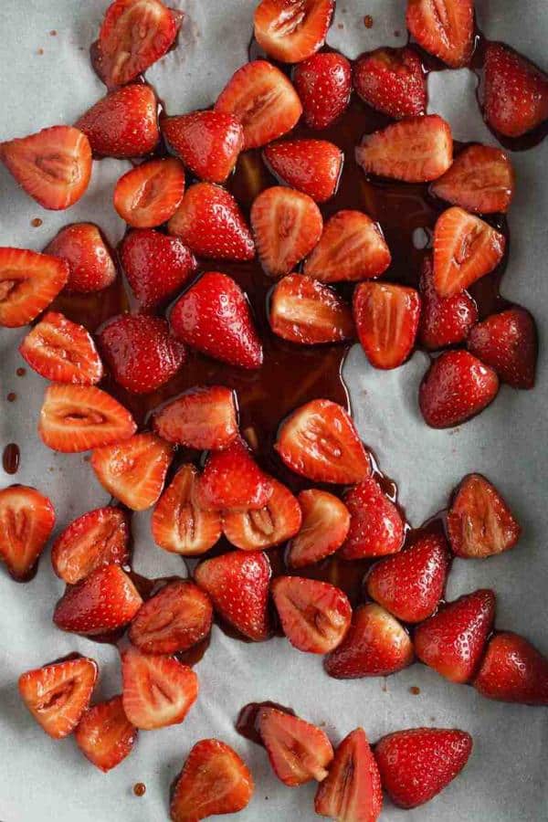 Roasted Balsamic Strawberries