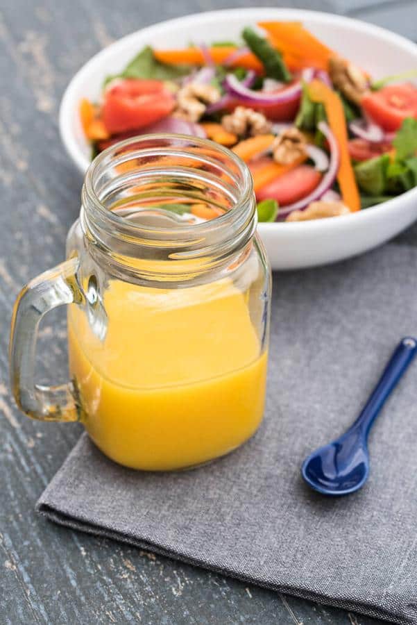 Sweet N’ Tangy Mango Salad Dressing