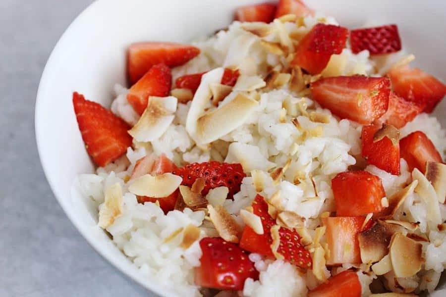 Sweet & Salty Coconut Rice