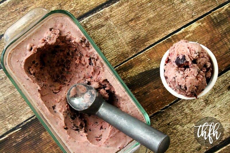 Gluten-Free Chocolate Chip Dark Cherry Ice Cream