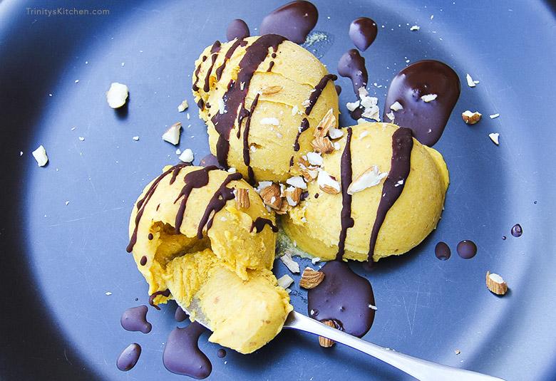 Mango Coconut Milk Ice Cream