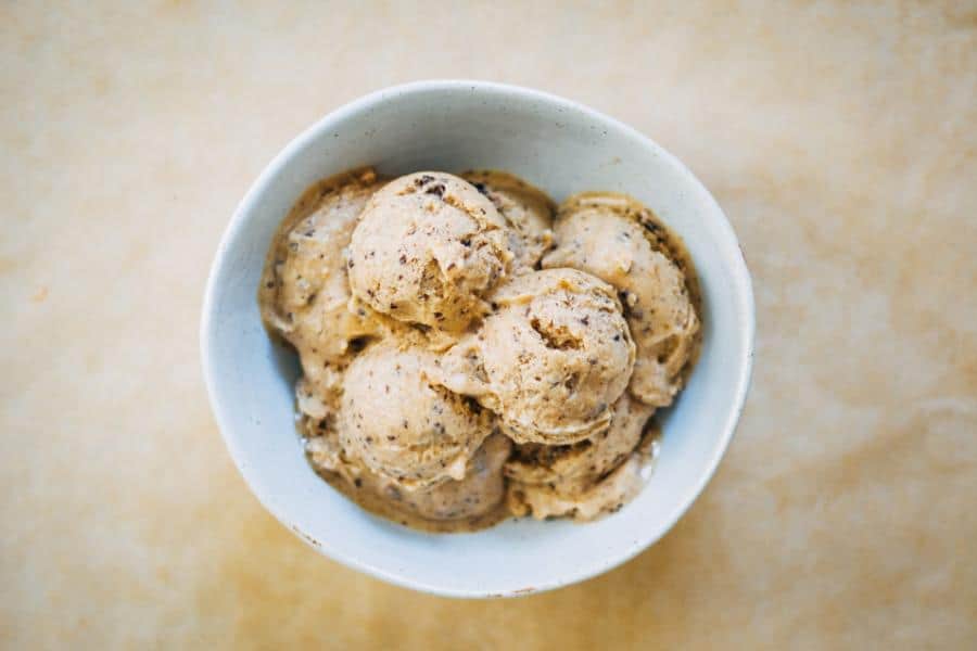 Mocha Chip Banana Ice Cream