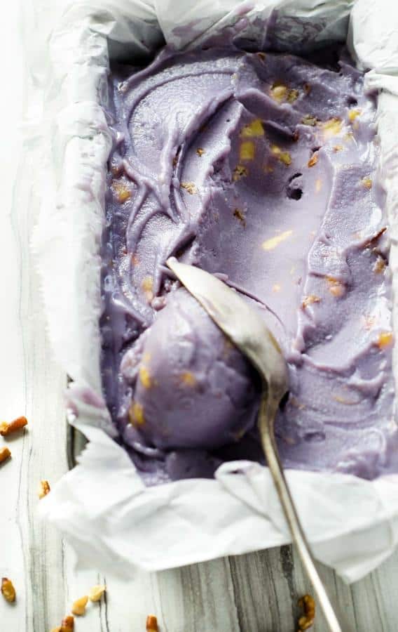 Purple Sweet Potato Ice Cream