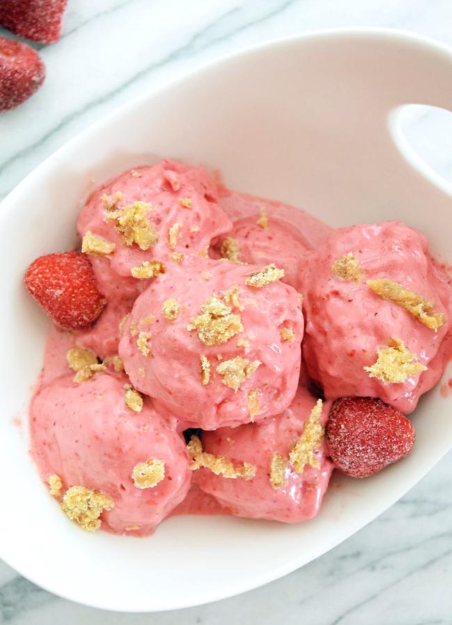 Strawberry Cheesecake Ice Cream