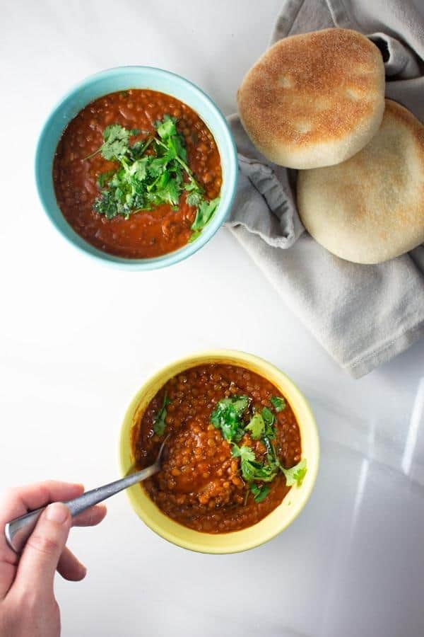 Authentic Moroccan Lentil Soup