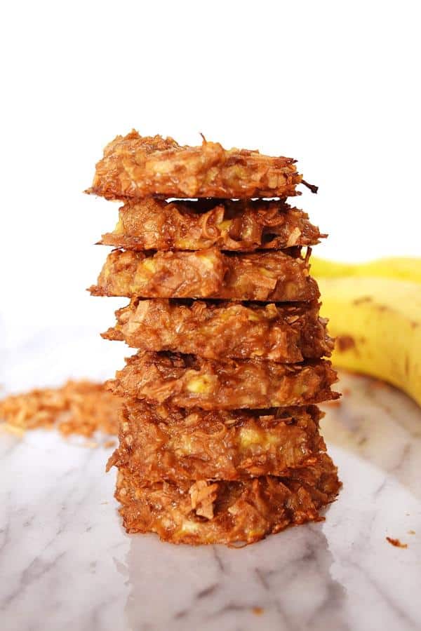 Banana Coconut Cookies