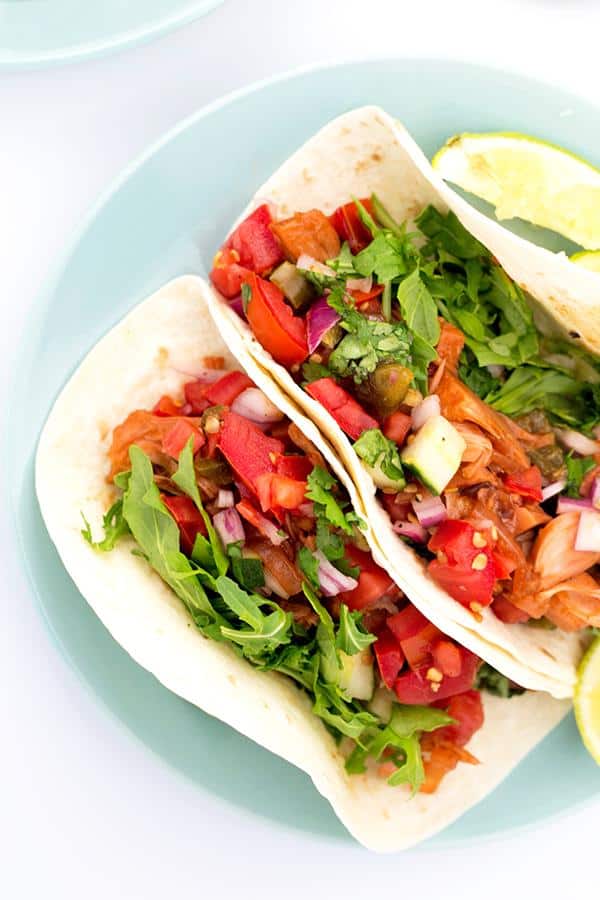 BBQ Pulled Jackfruit Tacos