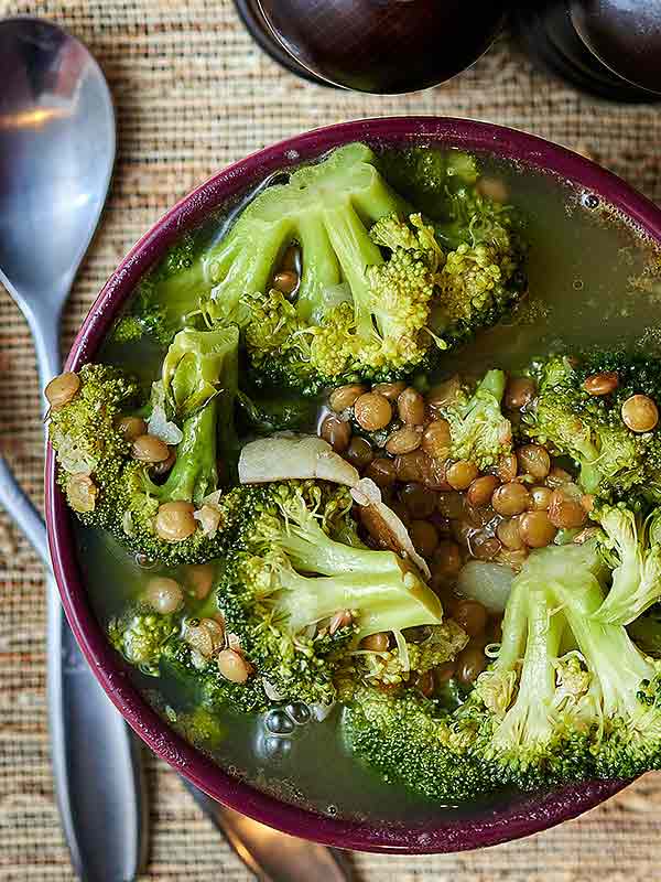 Broccoli Lentil Soup