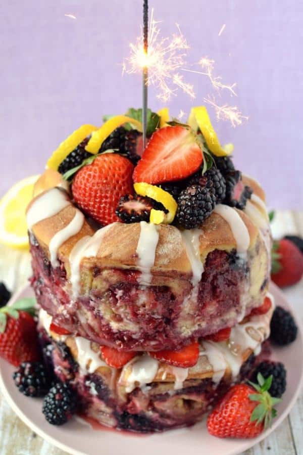 Bumbleberry Bun Cake