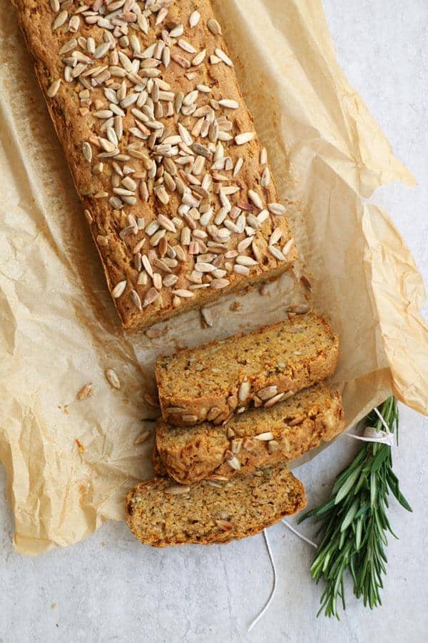 Butternut Squash Rosemary Bread (Gluten-Free)