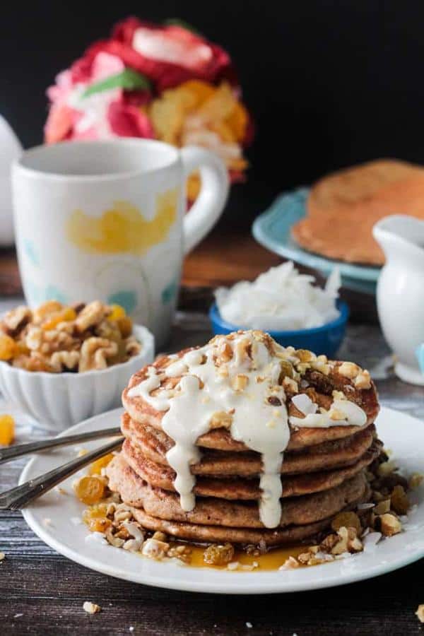 Carrot Cake Pancakes