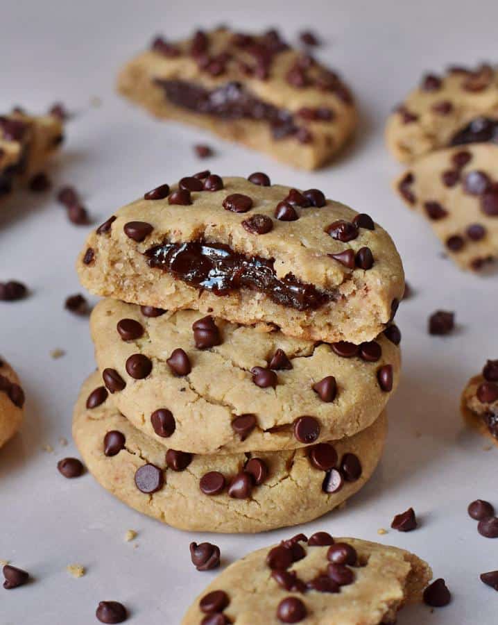 Chocolate Stuffed Cookies (Gluten-Free)