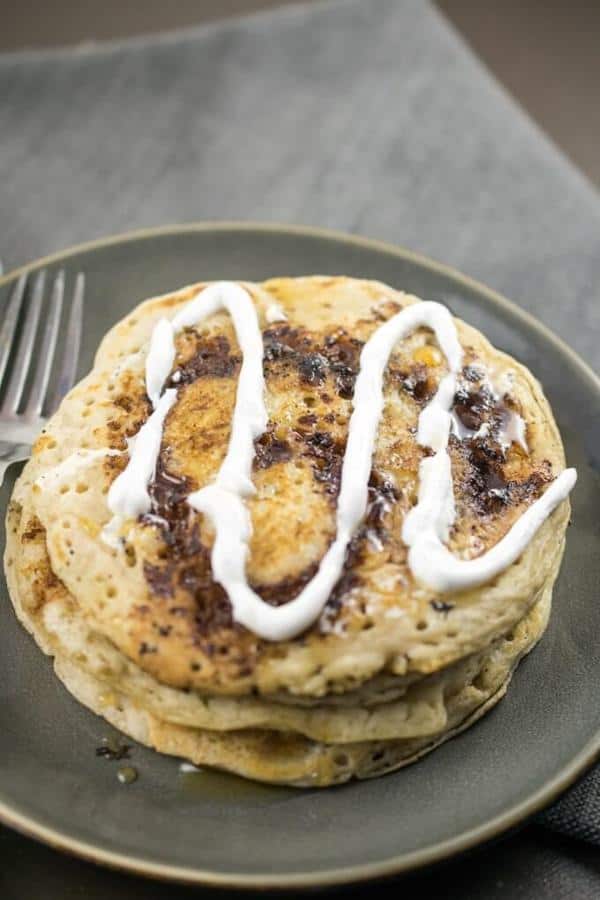 Cinnamon Roll Pancakes