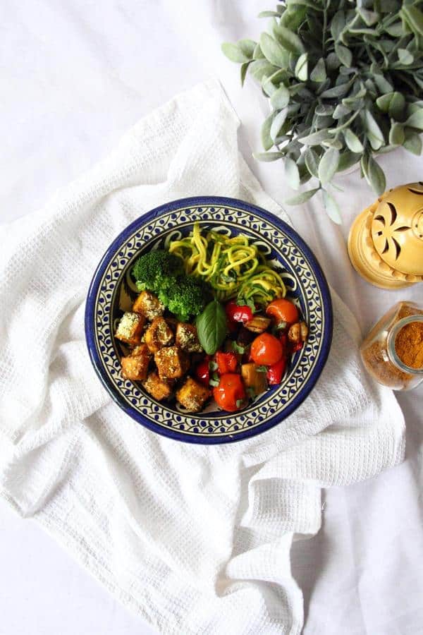 Coconut Curry Tofu Buddha Bowl