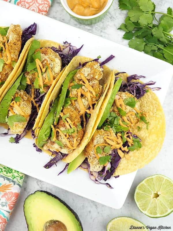 Crispy Cauliflower Tacos