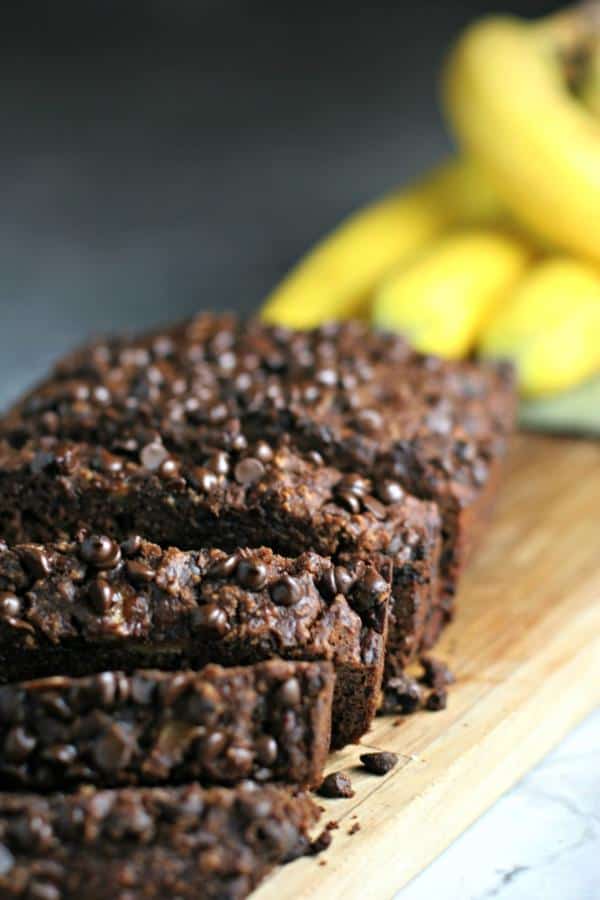 Double Chocolate Banana Bread