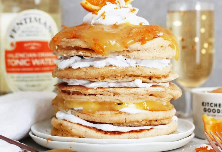 Easy Gin and Tonic Pancakes (Gluten-Free)