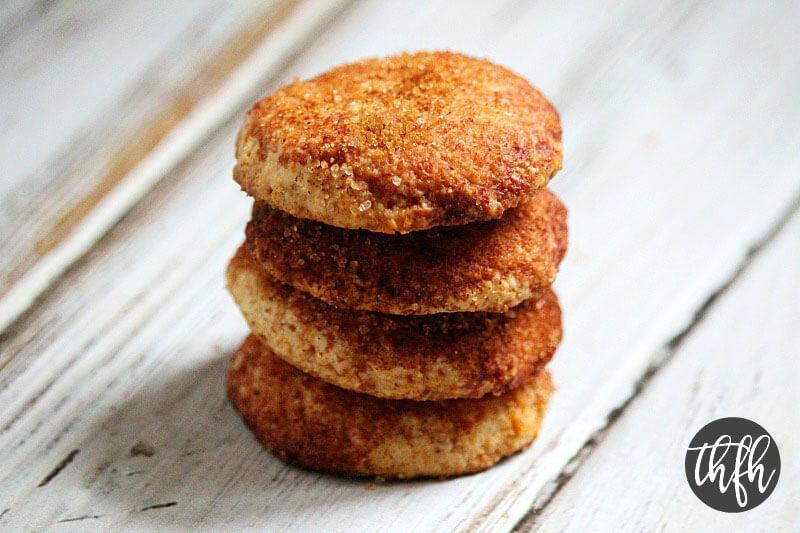 Flourless Snickerdoodle Cookies