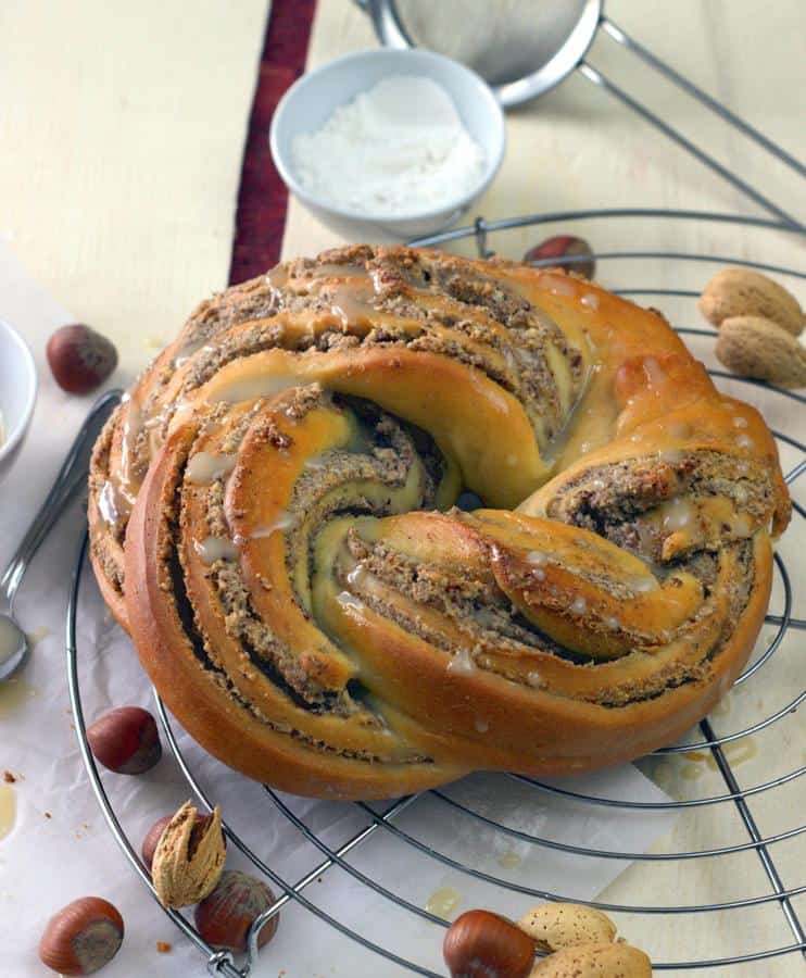 German Braided Nut Bread