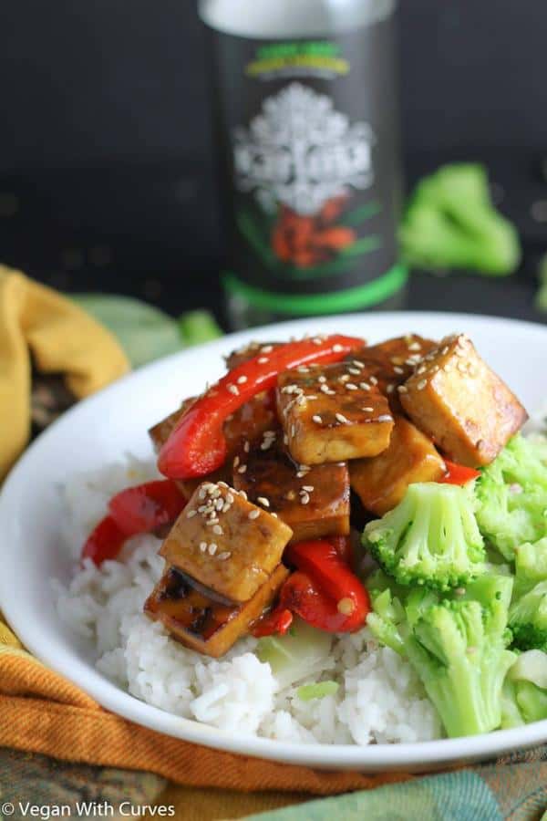 Glazed Tofu Buddha Bowl