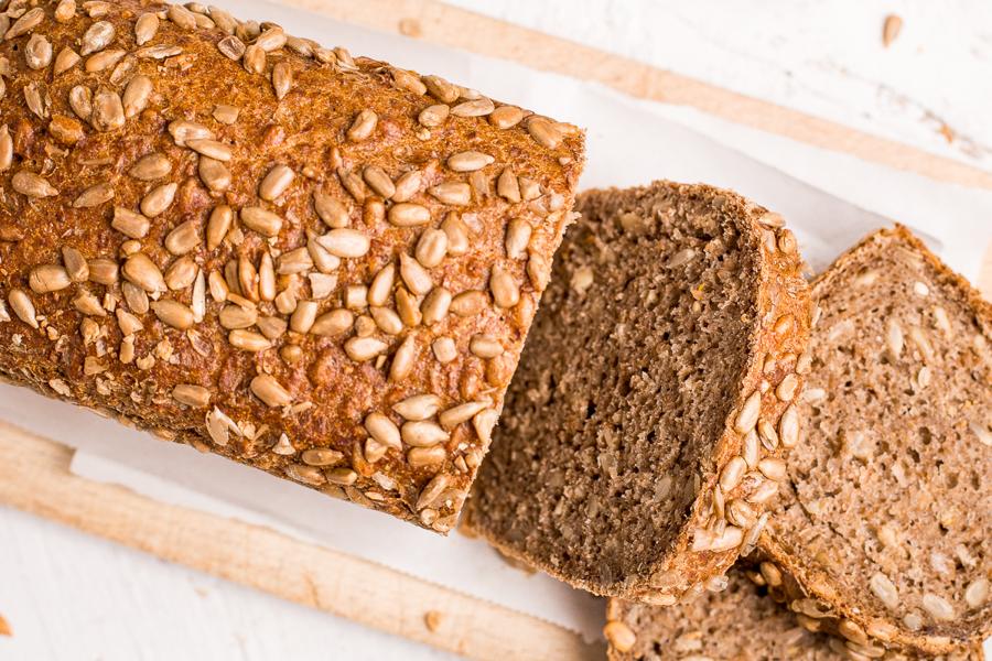 Homemade Sunflower Seed Bread