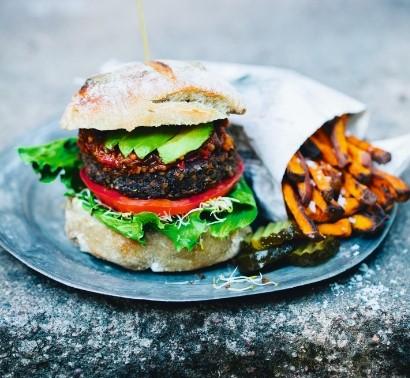 Lentil and Mushroom Burgers