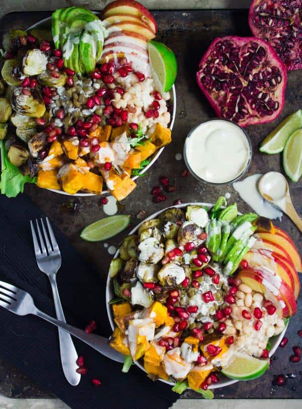 Lentil Fall Harvest Buddha Bowl