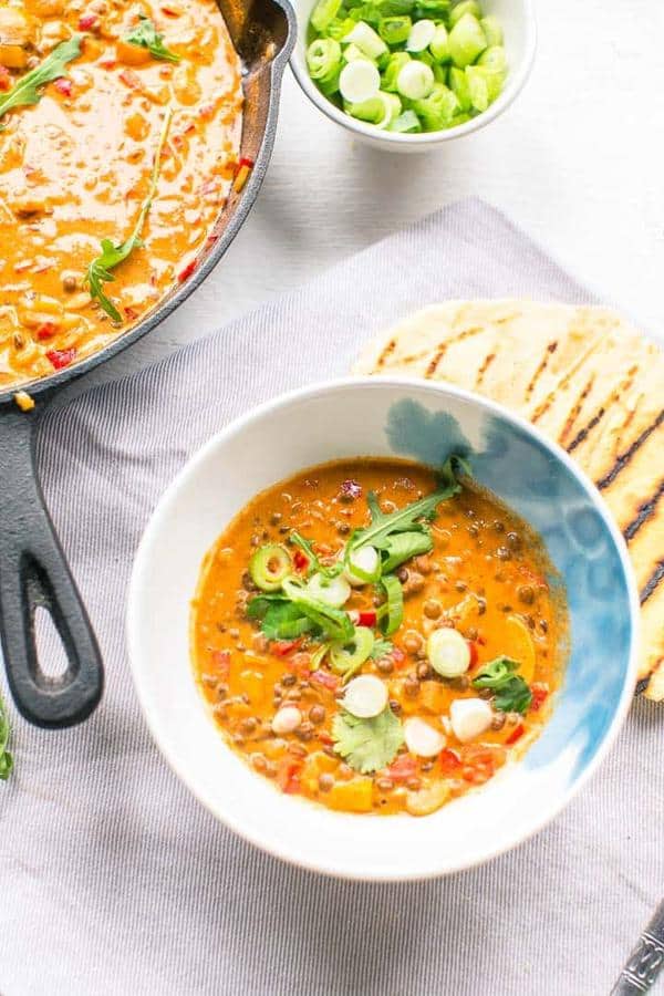 Lentil Mushroom Curry