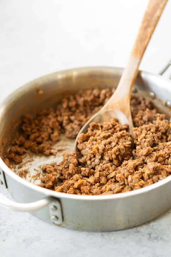 Lentil Walnut Taco Meat