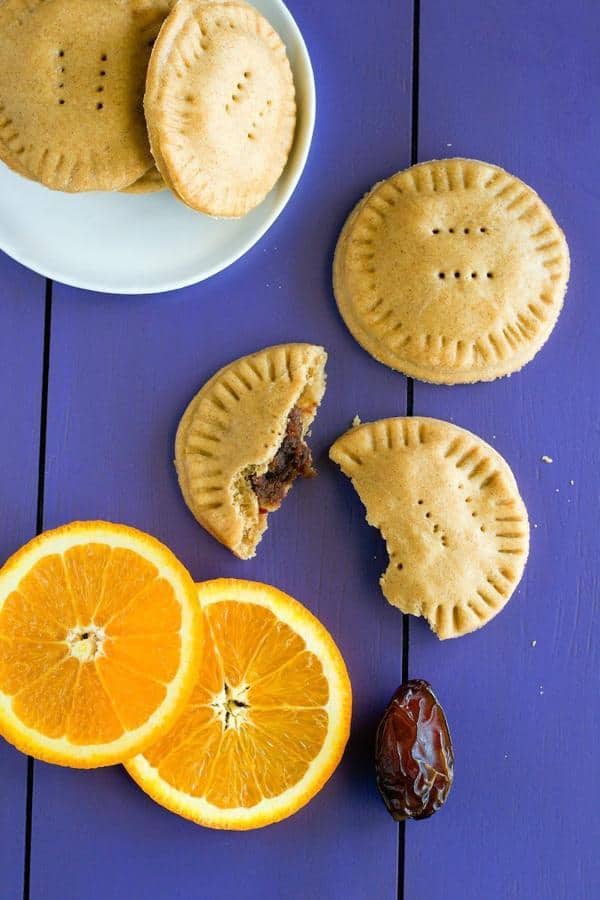 Maamoul (Date-Orange Stuffed Cookies)