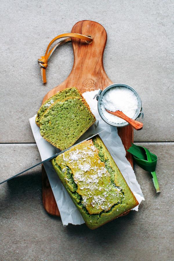 Pandan Coconut Bread (Gluten-Free)