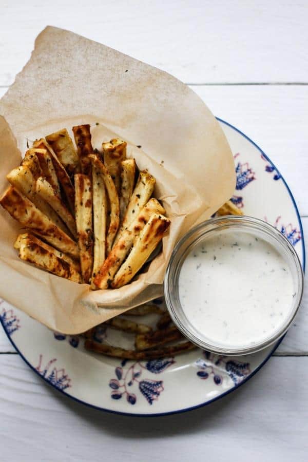 Parsnip Fries with Aioli