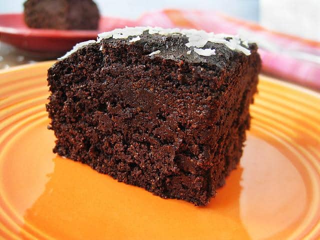 “Peanut Butter” Quinoa Chocolate Cake (Gluten-Free)