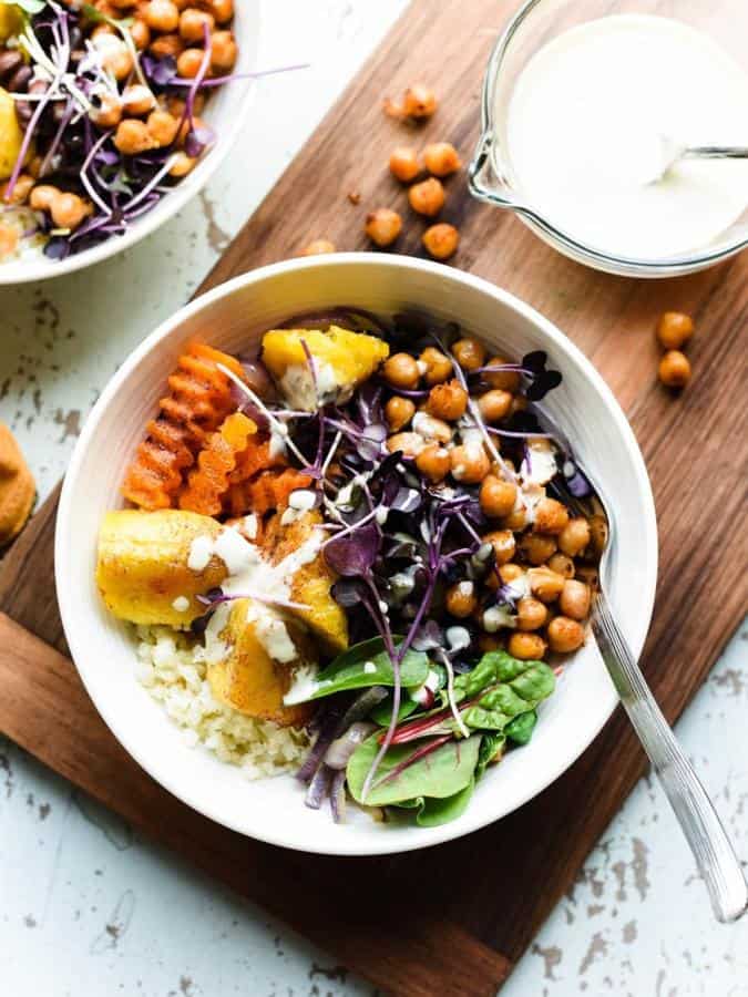 Plantain Buddha Bowl