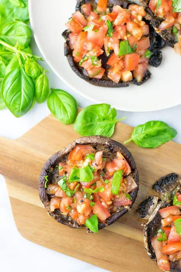 Portobello Mushroom Bruschetta