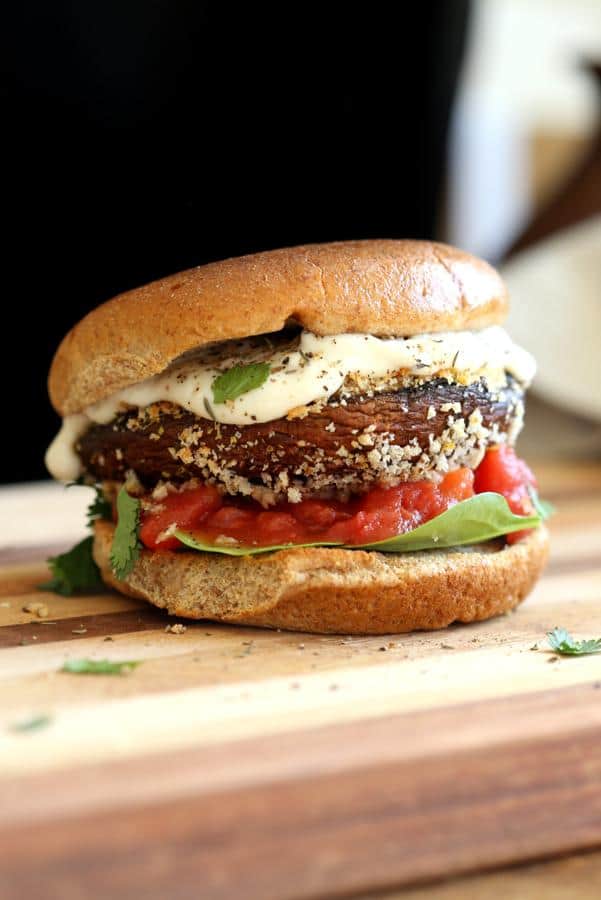 Portobello Mushroom Burger