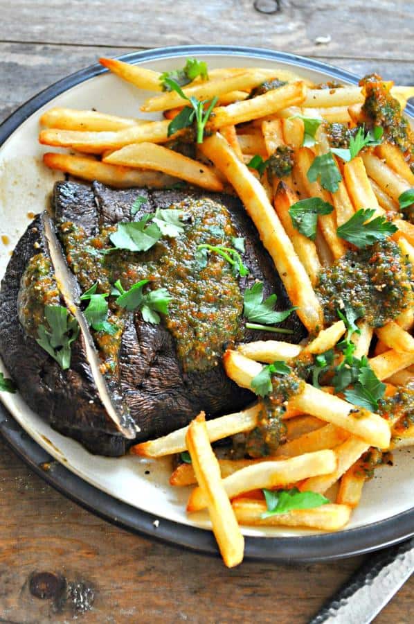 Portobello Steak Frites