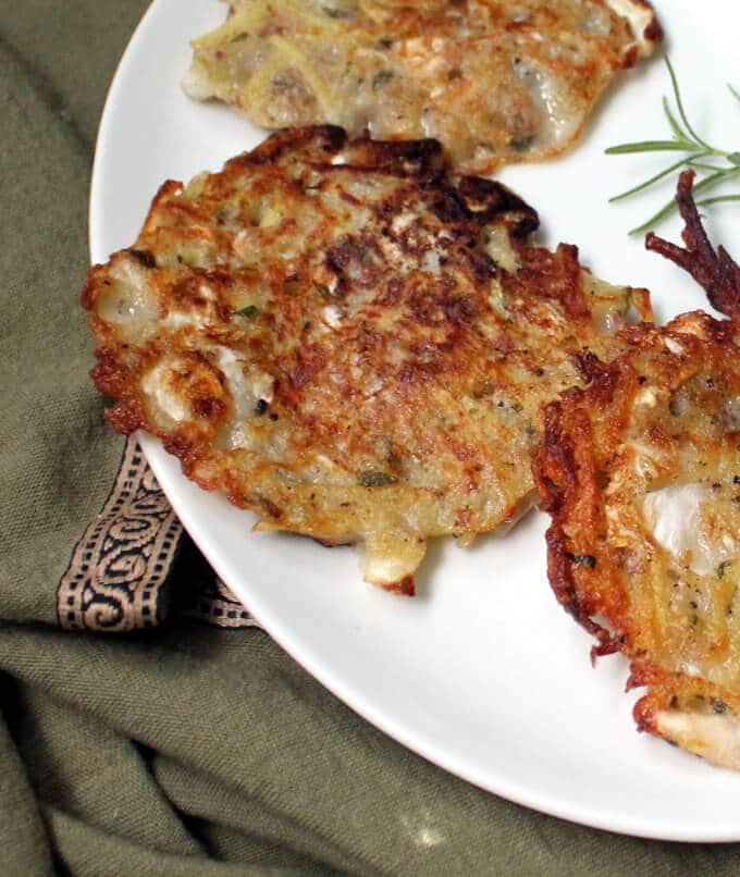 Potato Sauerkraut Pancakes