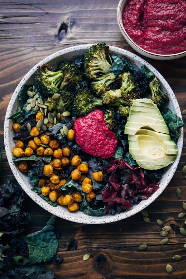 Rainbow Broccoli Buddha Bowl