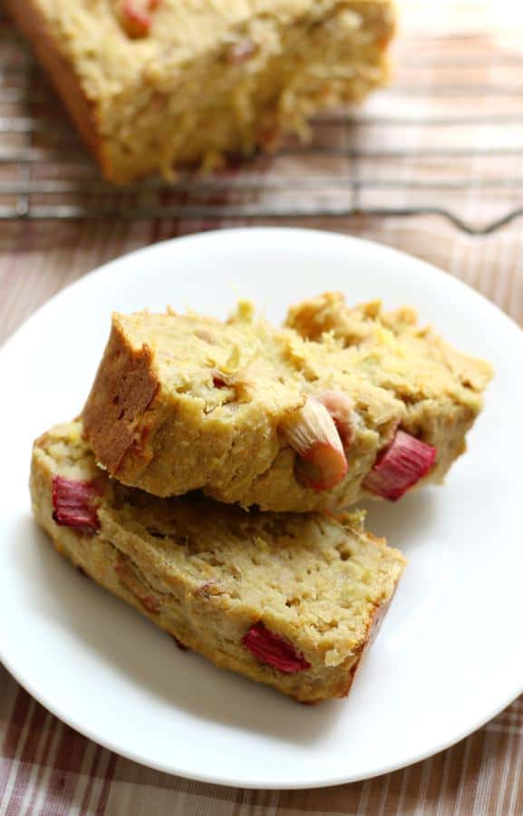 Rhubarb Orange Quick Bread (Gluten-Free)