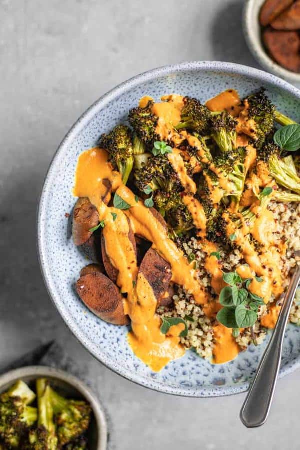 Roasted Broccoli Buddha Bowls