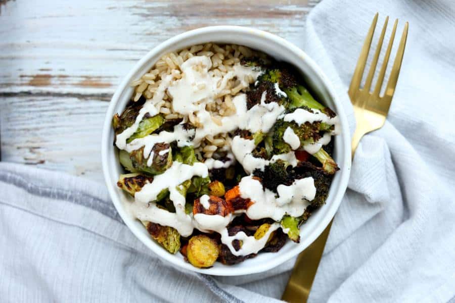 Roasted Vegetable Buddha Bowl